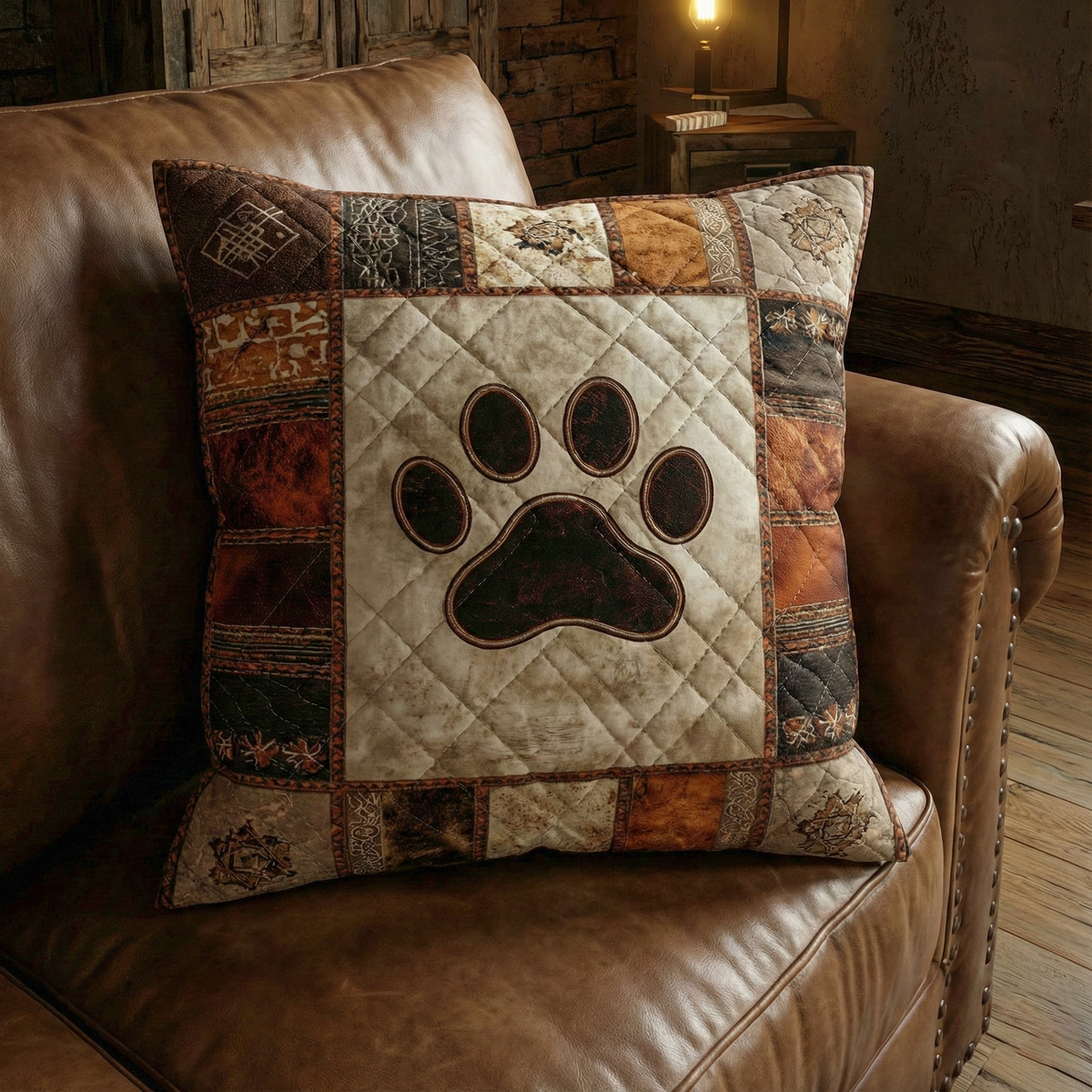 Rustic Paw | Handcrafted Pillow Case