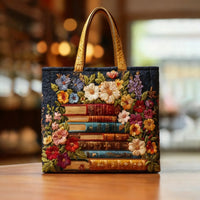 Handcrafted Bag | Floral Library 1