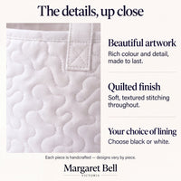 Cottage & Lighthouse Scene Quilted Laundry Basket 4