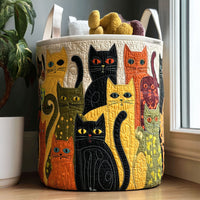 Cat | Quilted Storage Basket 4