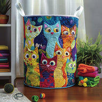 Cat | Quilted Storage Basket 5