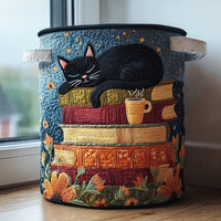 Cat Quilted | Quilted Storage Basket 5