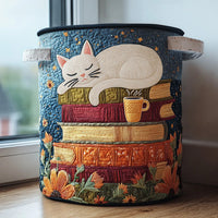 Cat Quilted | Quilted Storage Basket 7