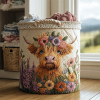 Highland Charm | Quilted Storage Basket 3