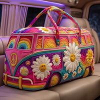 Hippie Van Quilted Duffle Bag QV26 1
