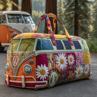 Blossom Path Quilted Duffle Bag QV30 1
