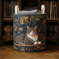 Cat | Quilted Storage Basket 3