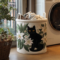 Cat Quilted | Quilted Storage Basket 2