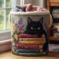 Cat Quilted | Quilted Storage Basket 8