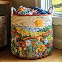 Sunshine | Quilted Storage Basket 1