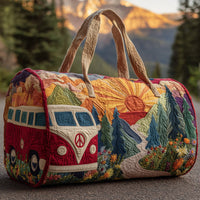 Hippie Van Quilted Duffle Bag QV39 1