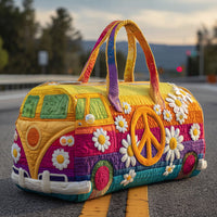 Hippie Journey Quilted Duffle Bag QV41 1