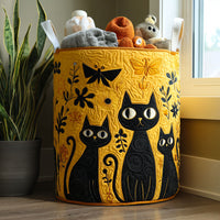 Cat | Quilted Storage Basket 1