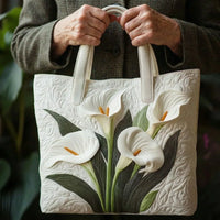 Handcrafted Bag | White Lilies 2