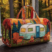 Vintage Caravan Quilted Duffle Bag 1