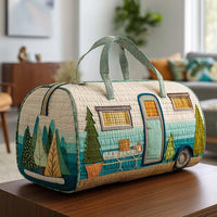 Caravan Patchwork Quilted Duffle Bag 1