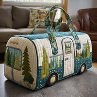 Caravan Camping Quilted Handbag 2