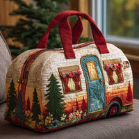 Vintage Camper Quilted Duffle Bag QV15 1