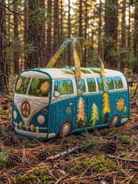 Forest Boho Quilted Handbag 1